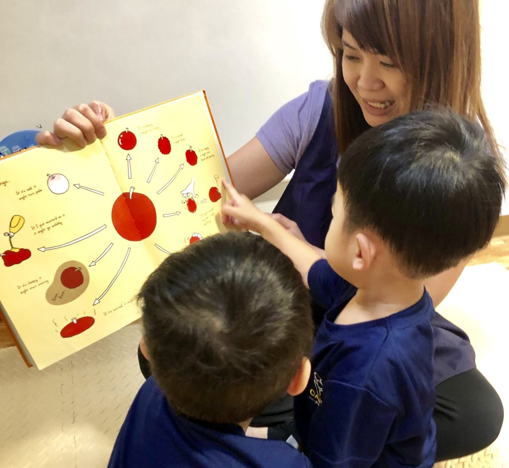 It Might Be An Apple by Shinsuke Yoshitake Children's Book 4 Capella Preschool