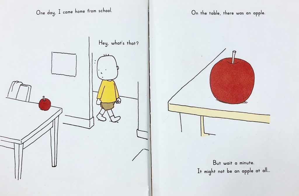 It Might Be An Apple by Shinsuke Yoshitake Children's Book 4 Capella Preschool
