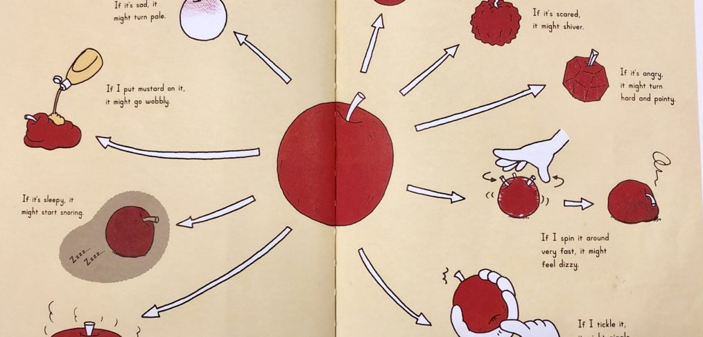 it may be an apple