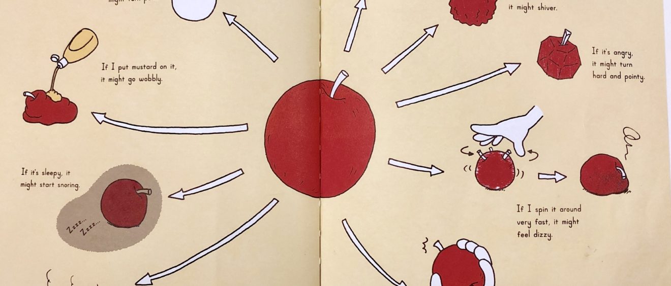 it may be an apple